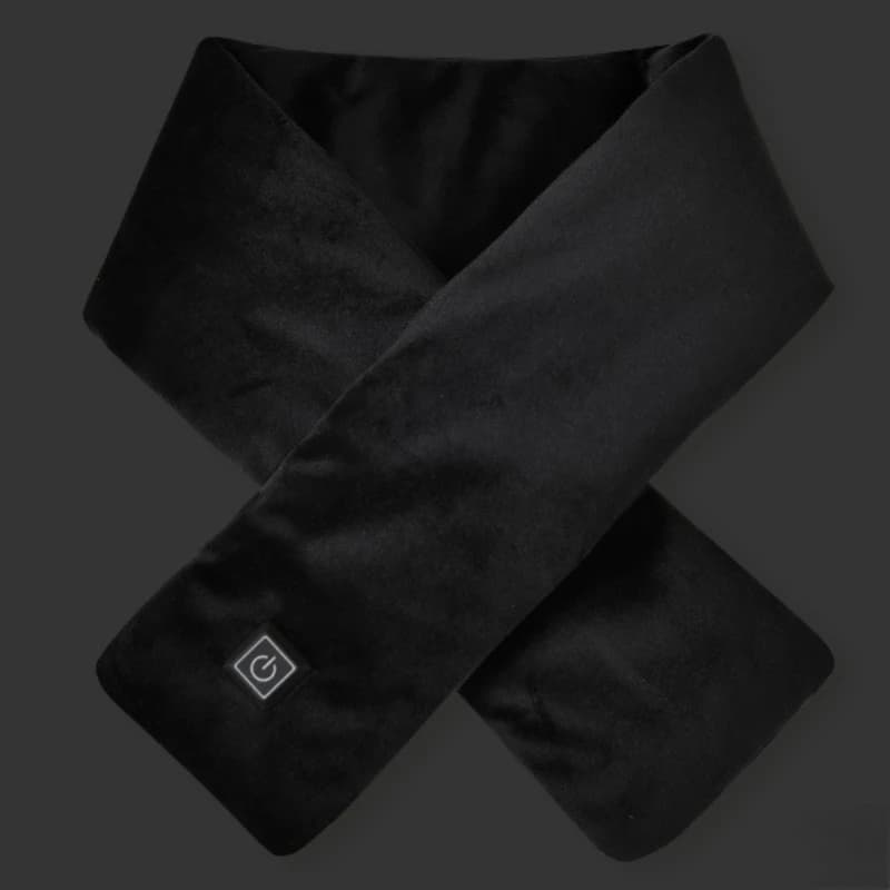 Podgrzewany Szalik USB – 3 Poziomy Grzania, Miękki Polar, Idealny na Zimę