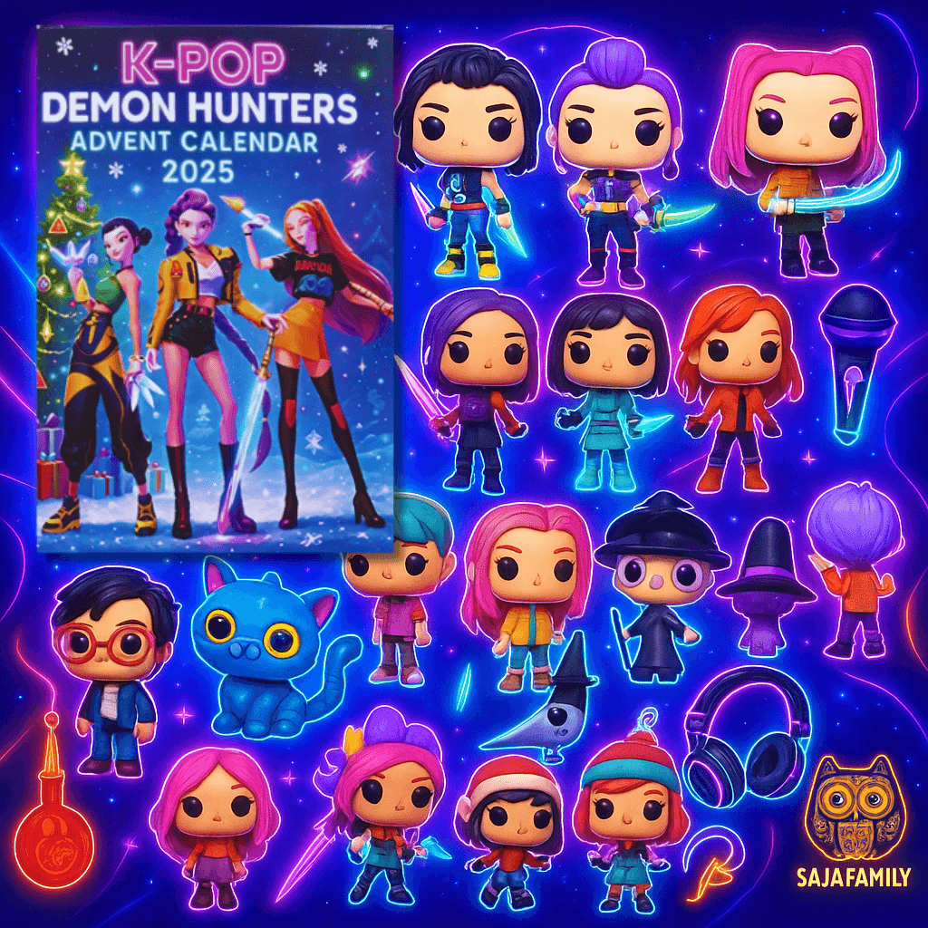 Kalendarz Adwentowy K-POP Demon Hunters